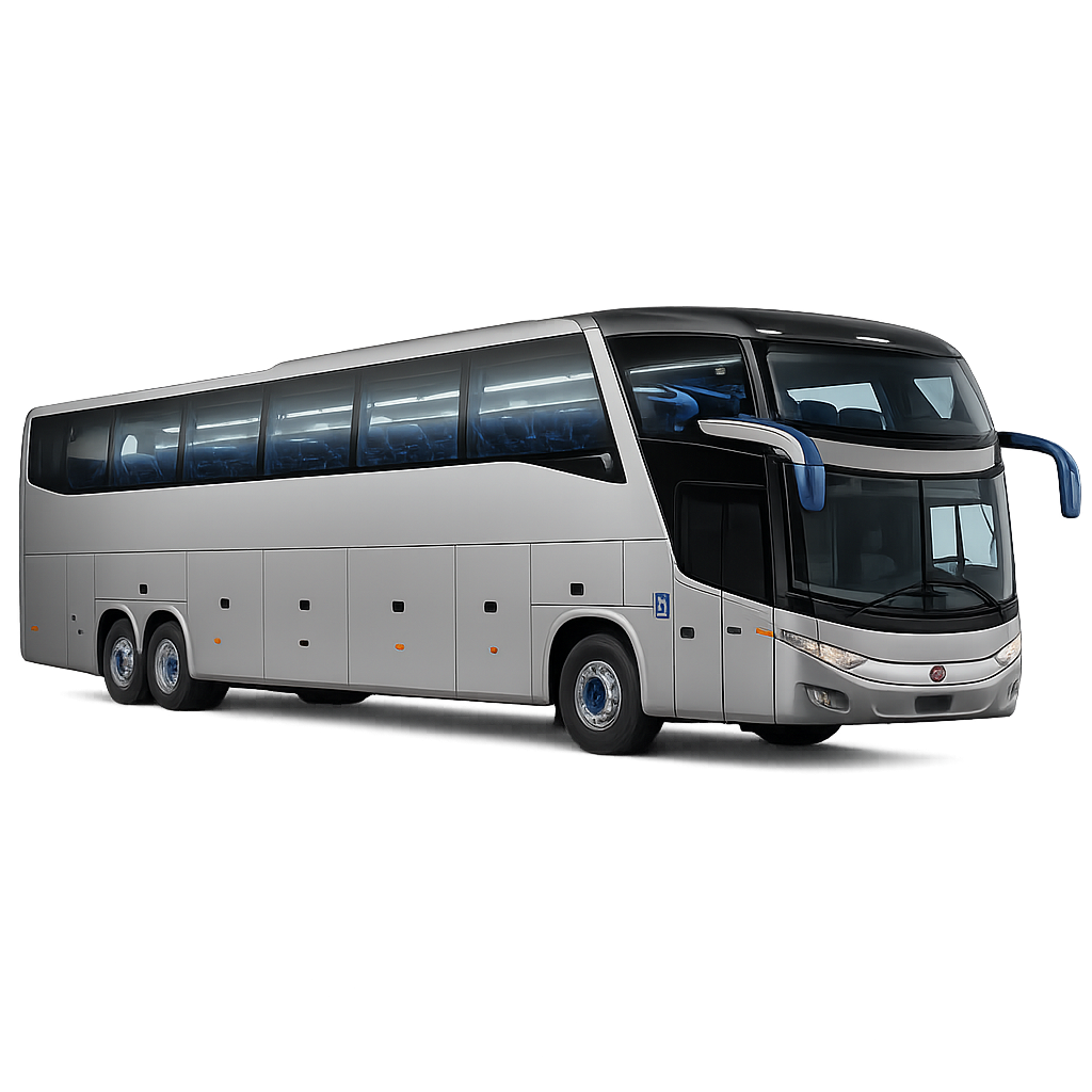 Modern Caribbean coach transport serving Dominican Republic resorts and cities